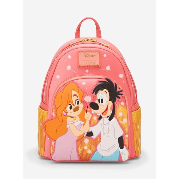 Loungefly Disney A Goofy Movie Max & Roxanne Dandelion Mini Backpack